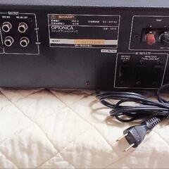 シャープOPTONICAプリメインアンプ
SM-1010　音出し確認済
の画像
