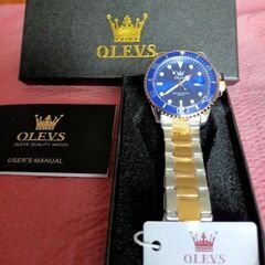 ◆新品未使用◆　OLEVS　サブマリーナ オマージュ　メンズ腕時計　ネイマールモデルの画像