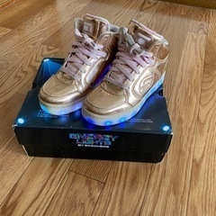 スケッチャーズ　SKECHERS ピンク　スニーカー　19cmの画像