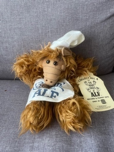 アルフ ALF ハンドパペット クッキング ぬいぐるみ 80's ヴィンテージ