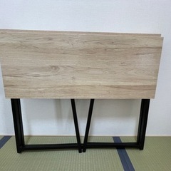 【サンワダイレクト】折りたたみデスク　リモートワーク、在宅勤務に！の画像