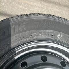 譲渡済　145/80R12LT エブリイバン新車外し4本の画像