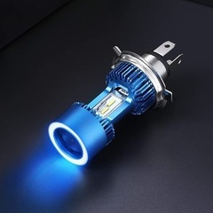 新品✨ LEDバイク用ヘッドライト Hi/Lo切替 無極性 ホワ...