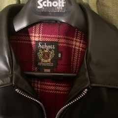 ショット Schott 6103US ホーウィン クロムエクセル 茶芯 レザー