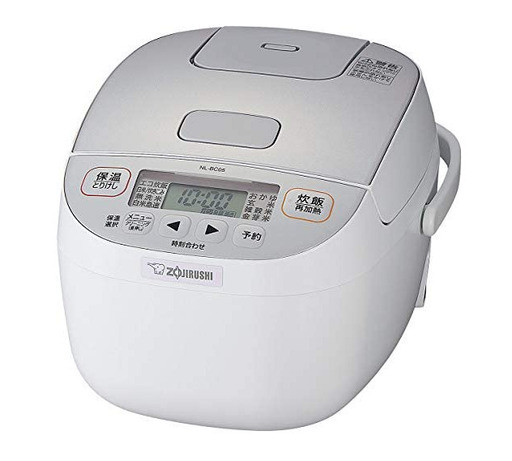 象印 マイコン 炊飯ジャー (3合炊き)  ホワイト ZOJIRUSHI 極め炊き NL-BC05-WA