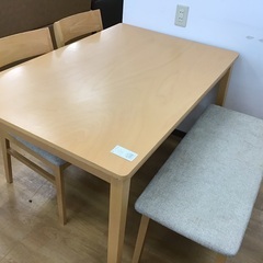 【トレファク神戸新長田】ニトリのベンチダイニング4点セット入荷しました！!【取りに来れる方限定】