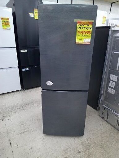 ID:G60356566　２ドア冷凍冷蔵庫１７３L　ハイアール　JR-NF173C　２０２３年