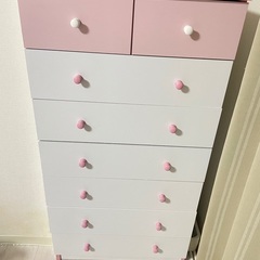 タンス　ピンク