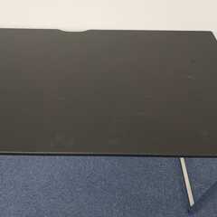 テーブル（黒）傷ありの画像