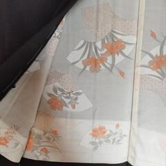 羽織　黒　絵羽織　14の画像