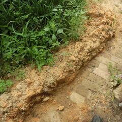 【陶芸,土壁,竈】粘土 (黄色と灰色の粘土質の土)　 陶芸、釜戸づくり、古民家の土壁修復にいかがでしょうか？【無料】※常時受付中ですの画像