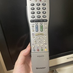 SHARP 液晶テレビの画像