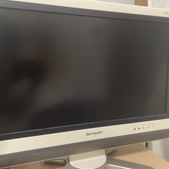 SHARP 液晶テレビの画像