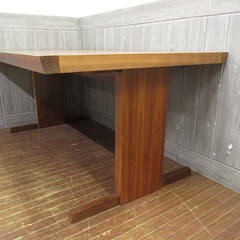 ss5205　ダイニングテーブル　ダークブラウン　150×85cm　木製　食卓　4人掛け　低め　長方形　長角　こげ茶　シンプル