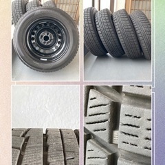 美品】175/65/15 スタッドレス＋鉄ホイール 4本