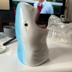 サメ　オブジェの画像