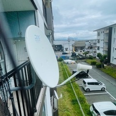 7月4日まで ＢＳアンテナとケーブル差し上げます