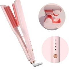 【新品】ウェーブアイロン ヘアアイロン ウェーブ マイナスイオン...