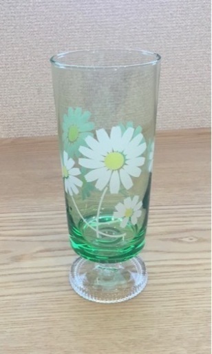 値下げ   アデリア  脚付きグラス  1点のみ