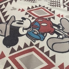 ミッキー マット Outdoor  インテリア　ラグマット　雑貨　の画像