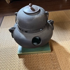 茶釜置き物