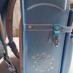 ランドセル女の子（水色・アナ雪）※比較的綺麗ですの画像