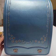 ランドセル女の子（水色・アナ雪）※比較的綺麗ですの画像