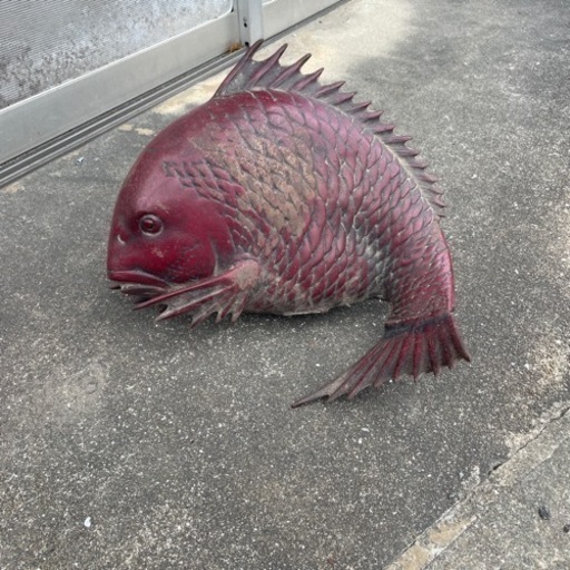 鯛の置物