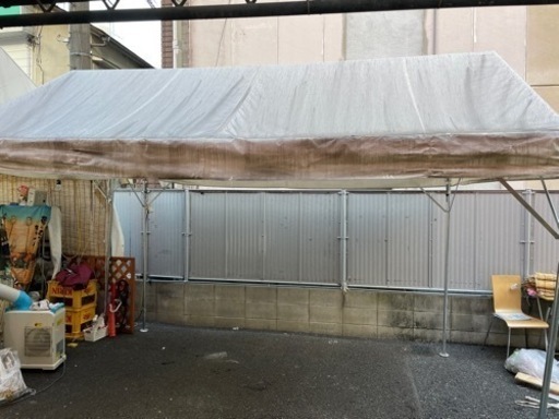 集会用テント　引き取り希望