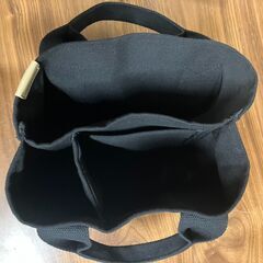 ROSE NOIRE ミニトートバッグ（仕切り付き）ブラックの画像