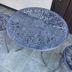 P0339 アイアンテーブルセットの画像