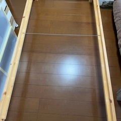 お譲りします！　シングルベッドフレーム（すのこ無し）
