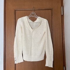 nombre impairの麻のカットソー