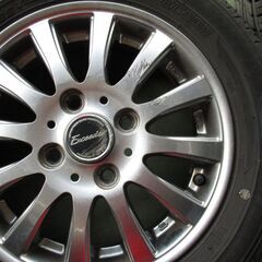 155/65R13　ダンロップES202　22年製の画像