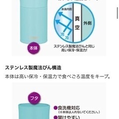 サーモス 真空断熱フードコンテナー 0.25L ピンクJBK-250 P の画像