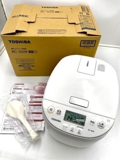 【‼️高年式‼️】TOSHIBA IHタイプ 炊飯器 RC-10HR