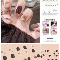 SHEIN ネイルチップ 4種類　沖縄県浦添市