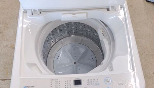 洗濯機 5.5kg 2021年製 maxzen JW55WP01 ホワイト マクスゼン☆ 札幌市 豊平区 平岸