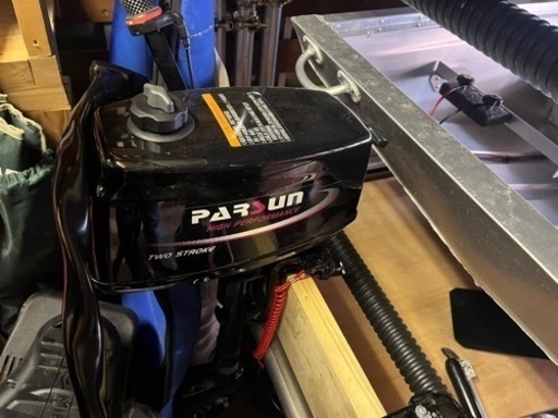 パースン2馬力船外機　数回使用