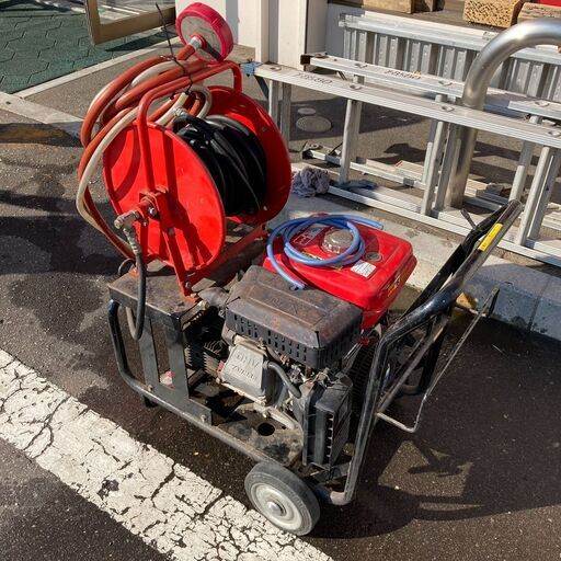 【中古】【動作OK】【店頭引取限定】Asada アサダ エンジン式高圧洗浄機 HD1615P 132,000円（税込）