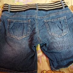 ☆大きいサイズ☆デニムショーパン☆代理出品☆の画像