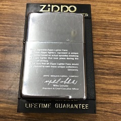ZIPPO 3代目社長マイケル･A･シューラー サインデザイン ...