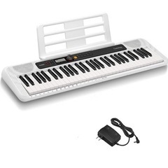 【ほぼ新品、最終値下げ】CASIO CT-S200 WE 61鍵...