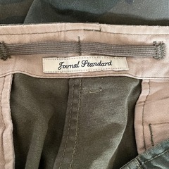 ジャーナルスタンダード　ミリタリーパンツ　メンズLの画像