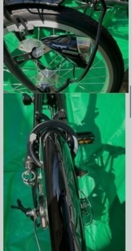 美品折りたたみ自転車　crew