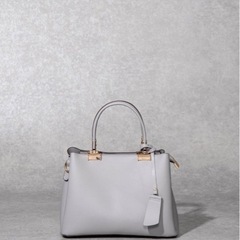 ハンドバッグ　グレー　Edit Sheenの画像