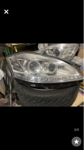 w221 前期用 後期LOOK ヘッドライト 右側のみ