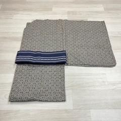 メンズ綿浴衣L＋帯セット②