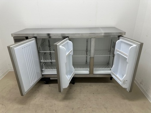 フクシマガリレイ　業務用　台下冷凍冷蔵庫　２１３L　コールドテーブル　２０２０年製　店舗　飲食店　LMU-151PE