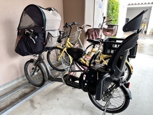 子供乗せ自転車 非電動自転車 前乗せ後乗せ